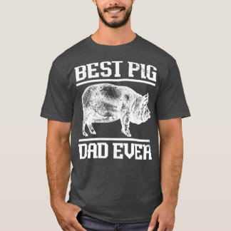 Bester Vater Pig je Pig T-Shirt