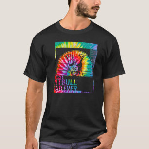 Bester Vater Pitbull Ever Dog Papa für Männer Dog T-Shirt