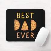 Bester Vater Pizza Lover Fathers Day Mousepad (Mit Mouse)