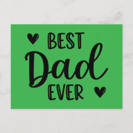 Bester Vater. Postkarte