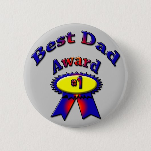 Bester-Vater-Preis Button (Vorderseite)