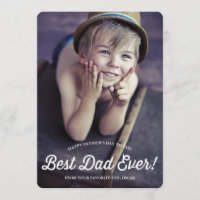 Bester Vater | Retro Calligraphy Vatertag Card