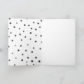 Bester Vater | Retro Calligraphy Vatertag Card Karte (Innenseite)