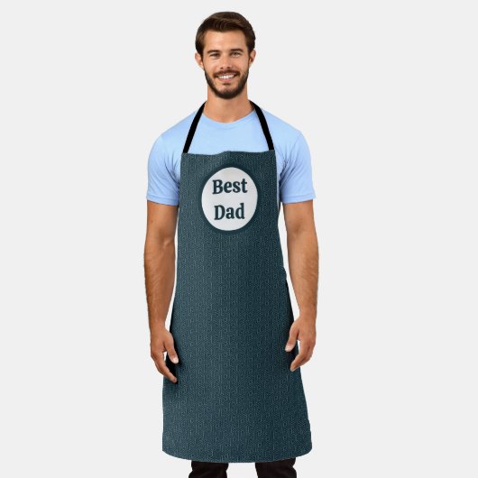 Bester Vater Schürze (Getragen)