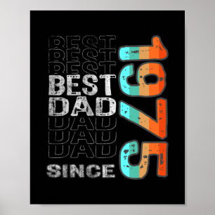 Bester Vater seit 1975 für den besten Vater der We Poster