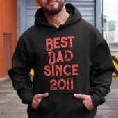 Bester Vater seit 2011 Hoodie