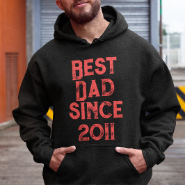 Bester Vater seit 2011 Hoodie