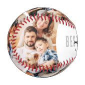 Bester Vater seit 20XX Moderne, einfache Preppy Baseball (Vorderseite Links)