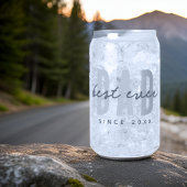 Bester Vater seit 20XX Moderne, einfache Preppy Dosenglas