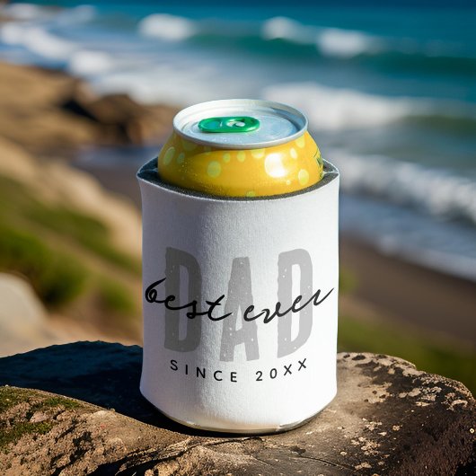 Bester Vater seit 20XX Moderne, einfache Preppy Dosenkühler