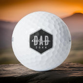 Bester Vater seit 20XX Moderne, einfache Preppy Golfball