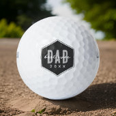 Bester Vater seit 20XX Moderne, einfache Preppy Golfball