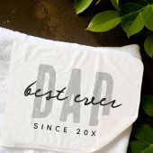 Bester Vater seit 20XX Moderne, einfache Preppy Sherpadecke