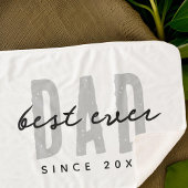 Bester Vater seit 20XX Moderne, einfache Preppy Sherpadecke