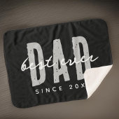 Bester Vater seit 20XX Moderne, einfache Preppy Sherpadecke