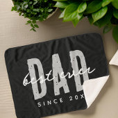 Bester Vater seit 20XX Moderne, einfache Preppy Sherpadecke