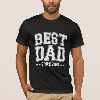 Bester Vater seit dem Vatertag 2021 T-Shirt
