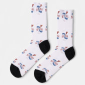 Bester Vater Socken (Linkes Detail)