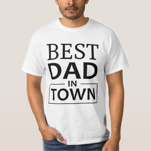 Bester Vater Städtepartnerschaft Tagegeld T - Shir T-Shirt (Vorderseite)