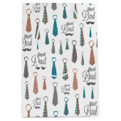 Bester Vater Stil: Ein Tied & True Tribute Mittlere Geschenktüte (Vorderseite)