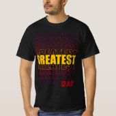 bester Vater T-Shirt (Vorderseite)