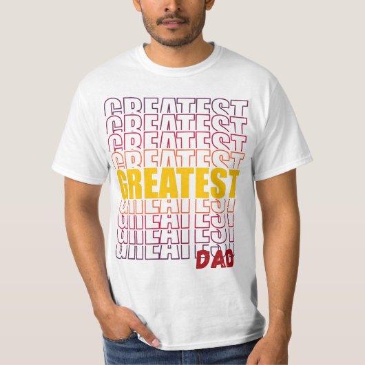 bester Vater T-Shirt (Vorderseite)