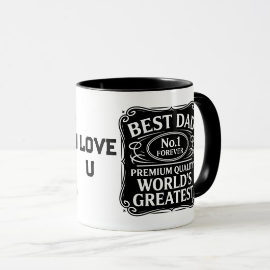 Bester Vater Tasse (VorderseiteRechts)