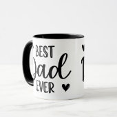 Bester Vater. Tasse (Vorderseite Links)
