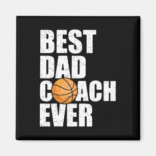 Bester Vater-Trainer je Vater Papa Papa Bysketbyll Magnet