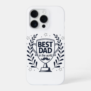 Bester-Vater-Trophäe-Design – Vatertagsgeschenk iPhone 16 Pro Hülle