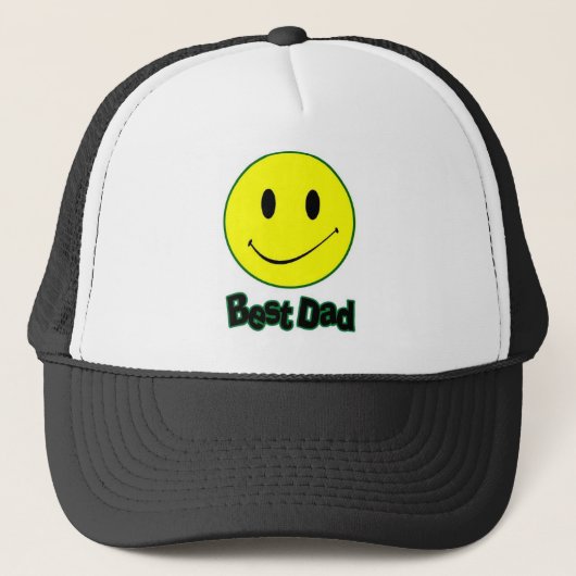 Bester Vater Truckerkappe (Vorderseite)
