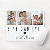Bester Vater überhaupt | 3-Foto-Collage-Raster per Mousepad (Mit Mouse)