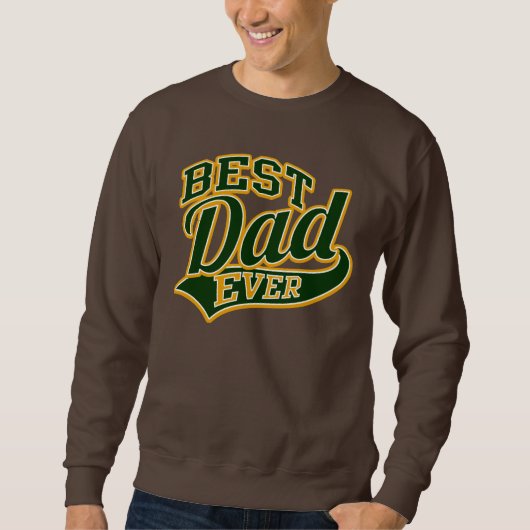 Bester Vater überhaupt aller Stern SuperDad Sweatshirt (Vorderseite)