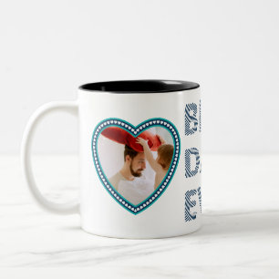 Bester Vater überhaupt, Alles Gute zum 1. Vatertag Zweifarbige Tasse