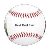 Bester Vater überhaupt Baseball (Rückseite)