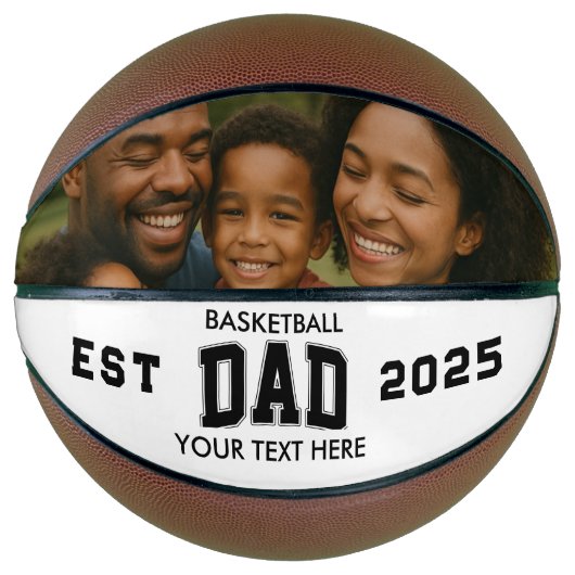 Bester Vater überhaupt Basketball – Personalisiert (Vorderseite)