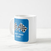 Bester Vater überhaupt Benutzerdefinierte Foto-Aut Kaffeetasse (Vorderseite Links)