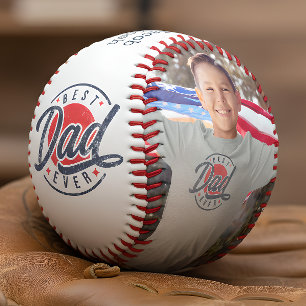 Bester Vater überhaupt Benutzerdefiniertes Foto Ba Baseball