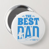 Bester Vater überhaupt Button (Vorne & Hinten)