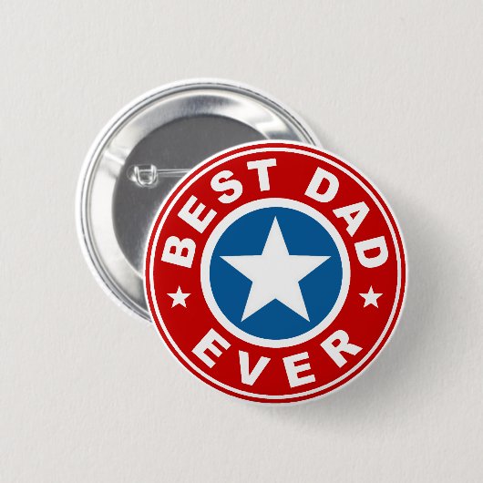 Bester Vater überhaupt Button (Vorne & Hinten)