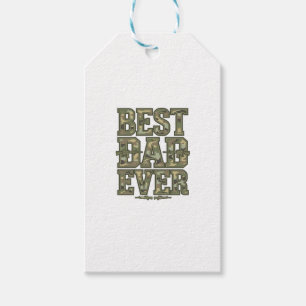 Bester Vater überhaupt Camo Vintage Gravur Design_ Geschenkanhänger