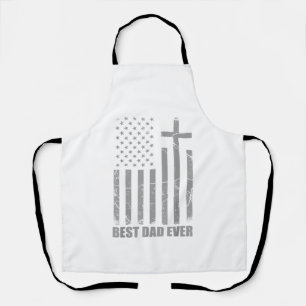 Bester Vater überhaupt Christlicher patriotischer Schürze
