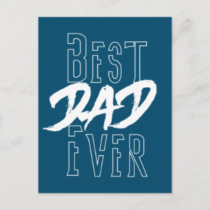 Bester Vater überhaupt Einladung Postkarte