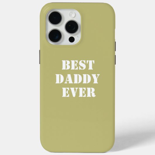 Bester Vater überhaupt EST Case-Mate iPhone Hülle (Rückseite)