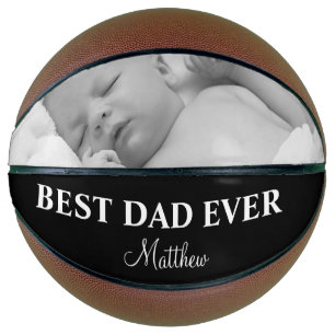 Bester Vater überhaupt Familie Foto Bild Modern Be Basketball