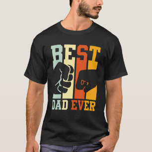 Bester Vater überhaupt Fauststoß Vater Sohn Tochte T-Shirt