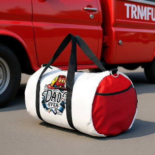 Bester Vater überhaupt Feuerwehrhelm Duffle Bag