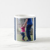 Bester Vater überhaupt Foto Kaffeetasse (Mittel)