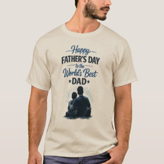 Bester Vater überhaupt | Frohen Vatertag Design T-Shirt