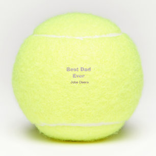 Bester Vater überhaupt Frohen Vatertag Name LilaEi Tennisbälle